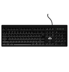 Клавиатура/ Клавиатура БЕШТАУ КЛ104РУ (SG) (104 клавиши, USB, 1,8 м, цвет русской/латинской раскладки Белый/Белый, лазерная гравировка, черная / МИНПРОМТОРГ (МПТ))