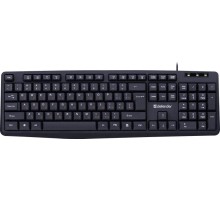 Проводная клавиатура Defender 45164 Concept HB-164 RU,черный,104+FN,1.8м