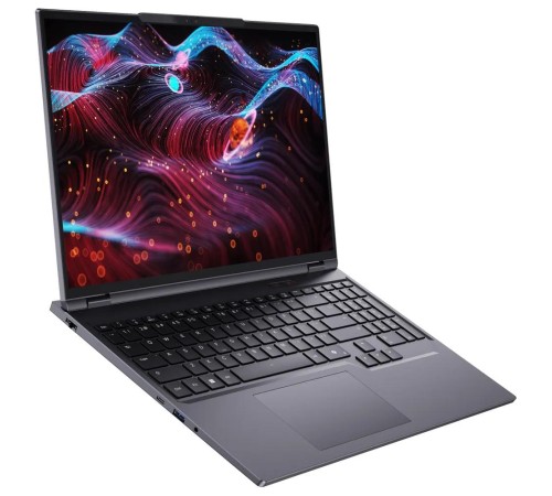 Ноутбук/ CHUWI GameBook 16"(2560x1600 IPS (300Hz) )/AMD Ryzen 9 9955HX(2.5Ghz)/16384Mb/512PCISSDGb/noDVD/Ext:NVIDIA GeForce RTX 5070 Ti(12288Mb)/Cam/BT/WiFi/80WHr/war 1y/2.3kg/Grey/Win11PRO + мышь
