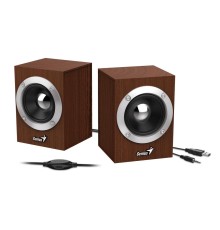 Колонки Genius SP-HF280,WOOD,USB (Мятая упаковка)