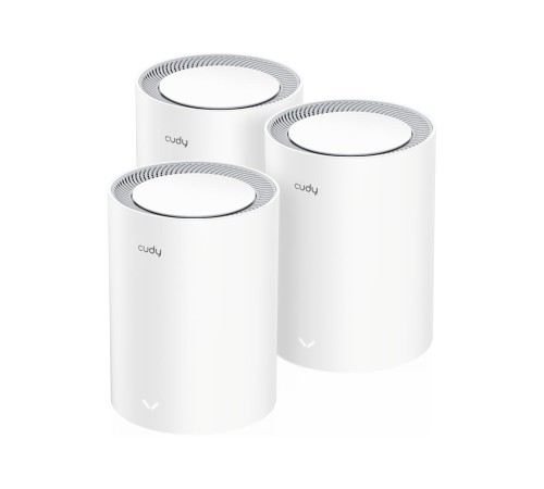 Wi-Fi Mesh-система/ AX3000 Wi-Fi 6 Mesh 2.5G Solution 3-Pack, Dual-Band, Chipset MT7981BA+MT7976CN+RTL8221B, 802.11ax/ac/a/b/g/n, 2402Mbps at 5GHz + 574Mbps at 2.4GHz, 2.5G WAN+GE LAN, 5 internal antennas, MU-MIMO, DDNS, Zerotier/Wireguard/OpenVPN/IPS Wi-Fi Mesh-система/ AX3000 Wi-Fi 6 Mesh 2.5G Solution 3-Pack, Dual-Band, Chipset MT7981BA+MT7976CN+RTL8221B, 802.11ax/ac/a/b/g/n, 2402Mbps at 5GHz + 574Mbps at 2.4GHz, 2.5G WAN+GE LAN, 5 internal antennas, MU-MIMO, DDNS, Zerotier/Wireguard/OpenVPN/IPS