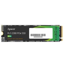 Твердотельный накопитель Apacer SSD AS2280P4X 2TB M.2 2280 PCIe Gen3x4, R2100/W1700 Mb/s, 3D NAND, MTBF 1.8M, NVMe, 480TBW, Retail, 3 years (AP2TBAS2280P4X-1)