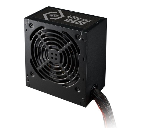 Блок питания 600 Ватт/ Power Supply Cooler Master Elite NEX W600, 600W, ATX, 120mm, 5xSATA, 2xPCI-E(6+2), 3xMolex, APFC, 80+white, Bulk w/EU cord Блок питания 600 Ватт/ Power Supply Cooler Master Elite NEX W600, 600W, ATX, 120mm, 5xSATA, 2xPCI-E(6+2), 3xMolex, APFC, 80+white, Bulk w/EU cord