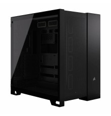 Корпус без блока питания/ Case Corsair 6500D Airflow, Midi-Tower, TG, no fan, 4xUSB-A 3.2, 1xUSB 3.2 Type-C, E-ATX, ATX, mATX, mITX Black