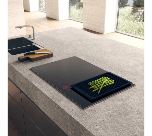 Варочная панель ASKO/ Арт. 737826 ; Встраиваемая варочная панель, дизайн PREMIUM, индукция, 4 зоны для приготовления, Bridge, WI-FI, 47х80.4х52.2 см, черная