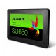 Твердотельный накопитель/ ADATA SSD Ultimate SU650, 240GB, 2.5" 7mm, SATA3, 3D TLC, R/W 520/450MB/s, IOPs 40 000/75 000, TBW 140, DWPD 0.5 (3 года)