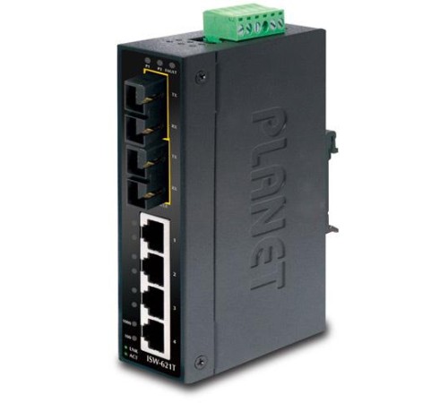 ISW-621TS15 коммутатор для монтажа в DIN рейку/ IP30 Slim Type 4-Port Industrial Ethernet Switch + 2-Port 100Base-FX(15KM) (-40 - 75 C) ISW-621TS15 коммутатор для монтажа в DIN рейку/ IP30 Slim Type 4-Port Industrial Ethernet Switch + 2-Port 100Base-FX(15KM) (-40 - 75 C)