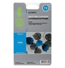 -/ Картридж струйный Cactus CS-C9371 №72 фото голубой (130мл) для HP DJ T610/T620/T770/T1100/T1100/T112