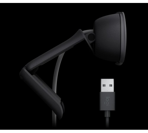 Веб-камера/ Logitech Brio 105 Full HD 1080p Webcam - GRAPHITE - USB