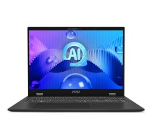 Ноутбук/ MSI Prestige 16 AI Evo B1MG-035RU 16"(2560x1600 (глянцевый) IPS)/Intel Core Ultra 7 155H(1.4Ghz)/16384Mb/1024PCISSDGb/noDVD/Int:Intel Arc graphics/Cam/BT/WiFi/war 1y/1.5kg/Stellar Gray/Win11Home