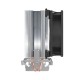 Кулер для процессора PCCooler S93 V2 (100W, 3-pin, 125mm, Al/Cu, 2x6mm, 1x92mm, 48CFM, 22dBA, 2200RPM, S: 1700/1200/115X, AM5/AM4, silver, black)