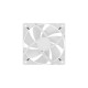 Вентилятор для корпуса Ocypus Delta F12 WH, 120x120x25mm, 4-PIN PWM, 500-2000 RPM, 29 DBA MAX, HYDRO BEARING