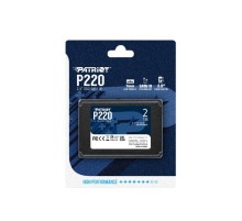 Твердотельный накопитель Patriot SSD P220 2TB SATA3 2.5" R550/W500 TBW 960TB 3D NAND