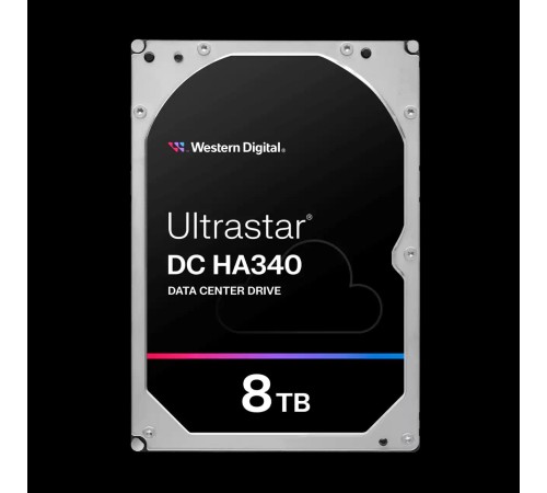 Жесткий диск/ HDD WD SATA 3.2 LFF Server 8Tb Ultrastar DC HA340 7200 6Gb/s 256MB 1 year warranty (replacement HUS728T8TALE6L4, HUH721008ALE604) Жесткий диск/ HDD WD SATA 3.2 LFF Server 8Tb Ultrastar DC HA340 7200 6Gb/s 256MB 1 year warranty (replacement HUS728T8TALE6L4, HUH721008ALE604)
