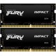 Память оперативная/ Kingston 64GB 3200MT/s DDR4 CL20 SODIMM (Kit of 2) FURY Impact