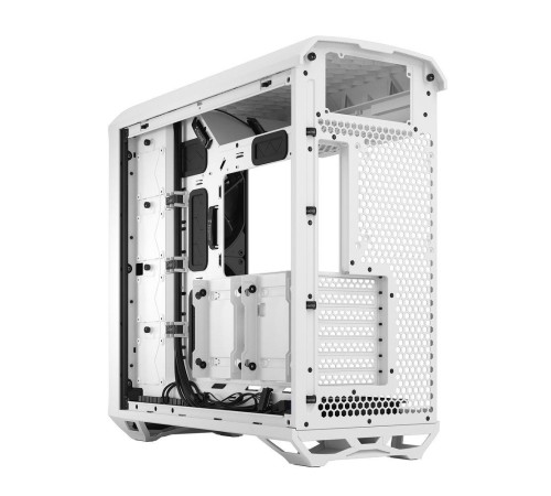 Корпус ПК без блока питания/ Case Fractal Design Torrent TG Clear Tint, Full-Tower, 2x180mm + 3x140mm, 2xUSB-A 3.2 + 1xUSB 3.2 Type-C E-ATX, SSI-CEB, SSI-EEB, ATX, mATX, mITX White