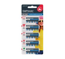 Батарейка AA/ Батарейка GoPower LR6 AA BL5 Alkaline 1.5V (5/50/600) (5 шт.)