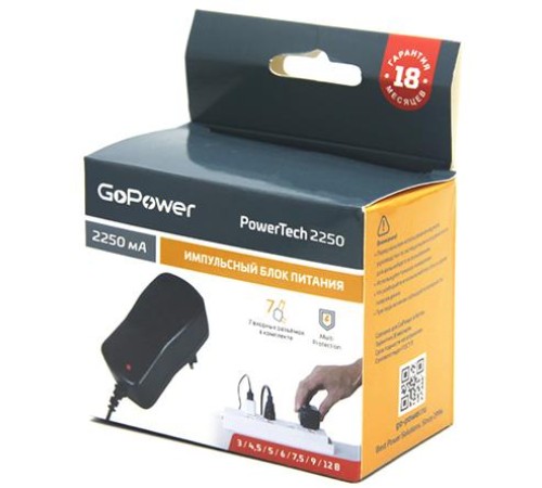 Блок питания GoPower PowerTech 2250 универсальн. импульсный (1/50)
