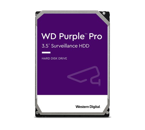 Накопитель на жестком магнитном диске WD WD101PURP Purple PRO 10ТБ 3,5" 7200RPM 256MB (SATA-III) All Frame AI Накопитель на жестком магнитном диске WD WD101PURP Purple PRO 10ТБ 3,5" 7200RPM 256MB (SATA-III) All Frame AI