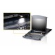 KVM переключатель ATEN 8P CAT-5 HIGH DENSITY DUAL RAIL LCD KVM*KL1508AN-AXA-RG