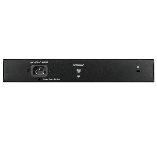 Коммутатор D-Link Неуправляемый PoE-коммутатор, 8x1000Base-T PoE, PoE-бюджет 125 Вт, корпус металл