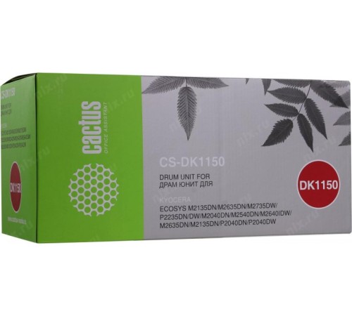 -/ Блок фотобарабана Cactus CS-DK1150 DK-1150 черный ч/б:100000стр. для Mita M2040dn/ M2135dn/M2540dn K