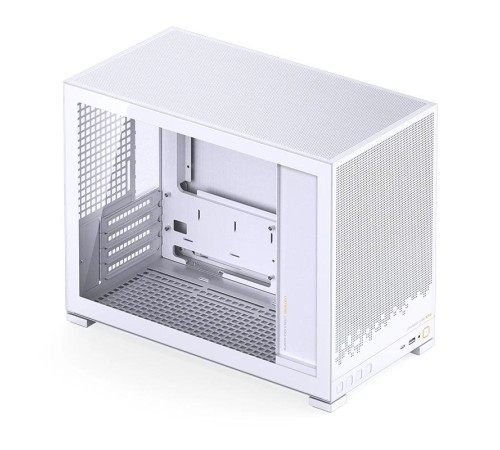 Корпус без блока питания/ Case JONSBO D32 STD, Mini-Tower, TG, no fan, 1xUSB-A 3.0 + 1xUSB-C 3.1, mATX, mITX White