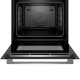 Встраиваемая электрическая духовка BOSCH Home Connect!! Serie 8, духовой шкаф-пароварка,черный, 12 режимов + комбинированные режимы, функция приготовление на пару 100%, 4-слойное остекление, 3 цветных текстовых TFT-дисплея 2,5" с сенсорным управление