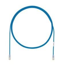 Патч-корд 28AWG ( тонкий ) UTP LSZH кат.6А 10м. син./ Category 6A, 28AWG small diameter, UTP patch cord, CM/LSZH, blue, 10m.