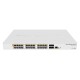 Коммутатор/ CRS328-24P-4S+RM Cloud Router Switch 24 port Gigabit Ethernet router/switch with four 10Gbps SFP+ ports in 1U rackmount case, Dual Boot and PoE output, 500W