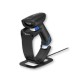 Сканер штрихкода беспроводной Newland NLS-HR2000-BT, (BT), 2D, 640480 CMOS, Bluetooth with Stand/Docking Station and integrated USB-A cable