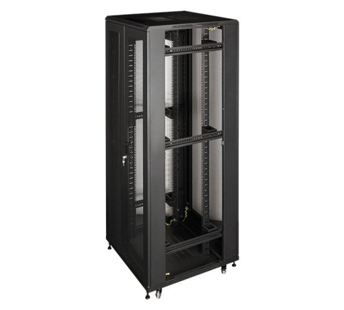 Шкаф 19" Шкаф 19" Business, 42U 800x1200, черный, передняя дв. перфорир., задняя дв. распашная перфорир. Шкаф 19" Шкаф 19" Business, 42U 800x1200, черный, передняя дв. перфорир., задняя дв. распашная перфорир.