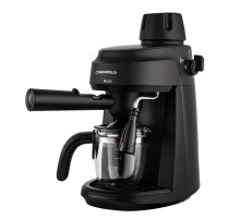 Кофемашина рожкового типа MAUNFELD/ Кофемашина рожкового типа MAUNFELD MF-733BK, мощность 870 Вт, давление 4 бар, капучинатор, цвет черный