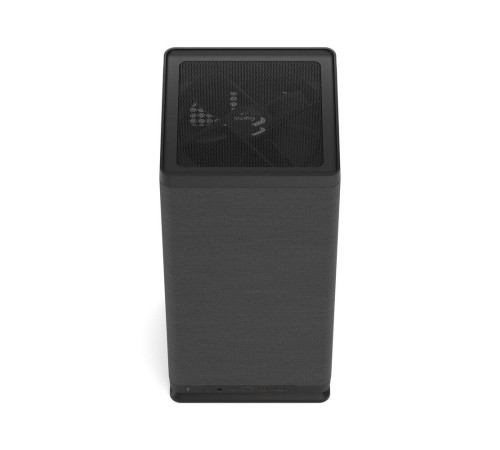 Корпус без блока питания/ Case Fractal Design Mood, Mini-Tower, 1x180mm, 2xUSB-A 3.0 + 1xUSB 3.2 Type-C, SFX PSU Support, mITX Black