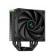 Кулер для процессора DEEPCOOL AK400 DIGITAL LGA1700/1200/115X/AM5/AM4 (18шт/кор, TDP 220W, PWM, Fan 120mm, 4 тепл. трубки, черный) RET (R-AK400-BKADMN-G)