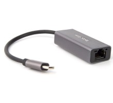 Кабель-переходник/ Кабель-переходник USB 3.1 Type-C -->RJ-45 1000Mbps Ethernet, Aluminum Shell, 0.15м Telecom <TU320M>