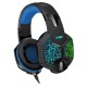 Игровые стереонаушники с микрофоном SVEN AP-U980MV, черный-синий (USB, LED, 7.1)