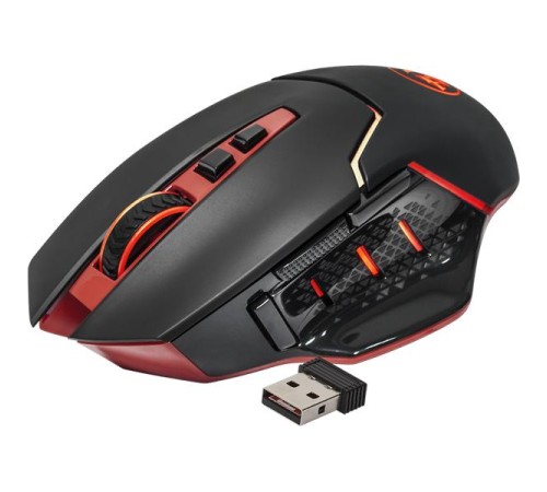 Redragon Беспроводная игровая мышь Mirage 15м,10 кнопок,4800dpi Redragon Беспроводная игровая мышь Mirage 15м,10 кнопок,4800dpi