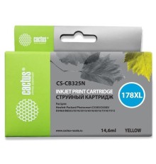 -/ Картридж струйный Cactus CS-CB325N(CS-CB325) №178XL желтый (14.6мл) для HP PS B8553/C5383/C6383/D546