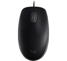 Мышь/ Logitech  Mouse B110 Silent USB Black