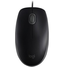 Мышь/ Logitech  Mouse B110 Silent USB Black