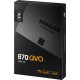 Твердотельные накопители/ Samsung SSD 870 QVO, 8000GB, 2.5" 7mm, SATA3, 4-bit MLC, R/W 560/530MB/s, IOPs 98 000/88 000, TBW 2880, DWPD 0.33 (12 мес.)