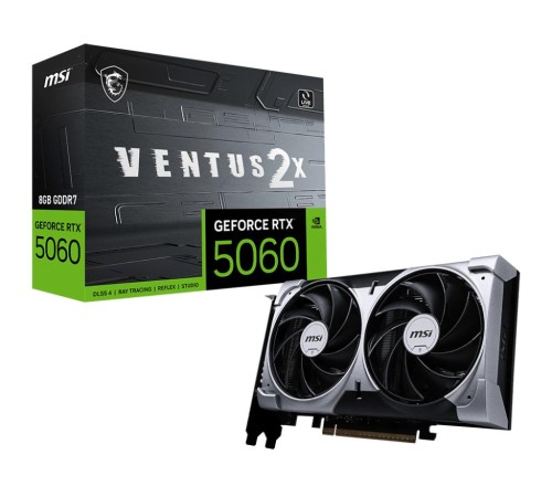 Видеокарта/ GeForce RTX 5060 8G VENTUS 2X Видеокарта/ GeForce RTX 5060 8G VENTUS 2X
