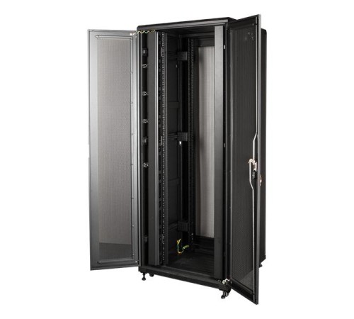 Шкаф 19" Шкаф 19" Business, 42U 800x1200, черный, передняя дв. перфорир., задняя дв. распашная перфорир. Шкаф 19" Шкаф 19" Business, 42U 800x1200, черный, передняя дв. перфорир., задняя дв. распашная перфорир.