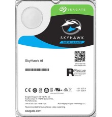 Жесткий диск Seagate SkyHawk AI HDD 3.5" SATA 10Tb, 7200 rpm, 256Mb buffer, 512e, ST10000VE001, 1 year