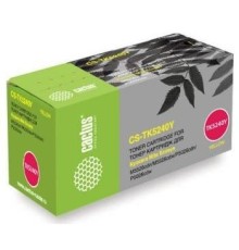 -/ Картридж лазерный Cactus CS-TK5240Y TK-5240Y желтый (3000стр.) для Kyocera Ecosys M5526cdn/M5526cdw/