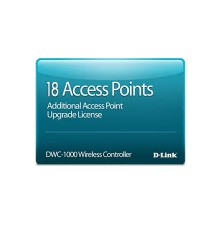 Электронный ключ для активации ПО/ DWC-1000-AP18-LIC License for supporting 18 additional APs on DWC-1000