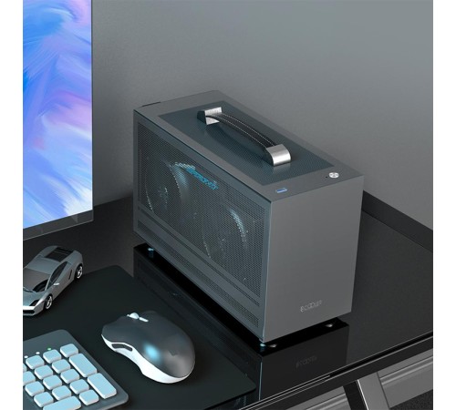 Корпус без блока питания/ Case PCCooler I100 PRO MESH GY, Micro-Tower, Mesh, no fans, 1xUSB 3.0, SFX PSU Support, mITX Grey Корпус без блока питания/ Case PCCooler I100 PRO MESH GY, Micro-Tower, Mesh, no fans, 1xUSB 3.0, SFX PSU Support, mITX Grey