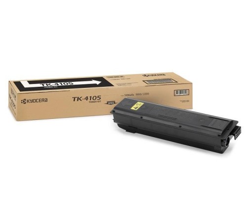 Kyocera Тонер-картридж TK-4105 для TASKalfa 1800/1801/2200/2201 (15000 стр.) Kyocera Тонер-картридж TK-4105 для TASKalfa 1800/1801/2200/2201 (15000 стр.)
