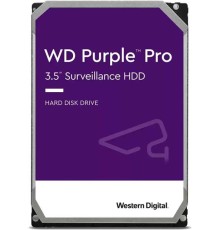 Жесткий диск Western Digital Purple Pro HDD 3.5" SATA 18Tb, 7200 rpm, 512MB buffer (DV&NVR + AI), WD181PURP, 1 year